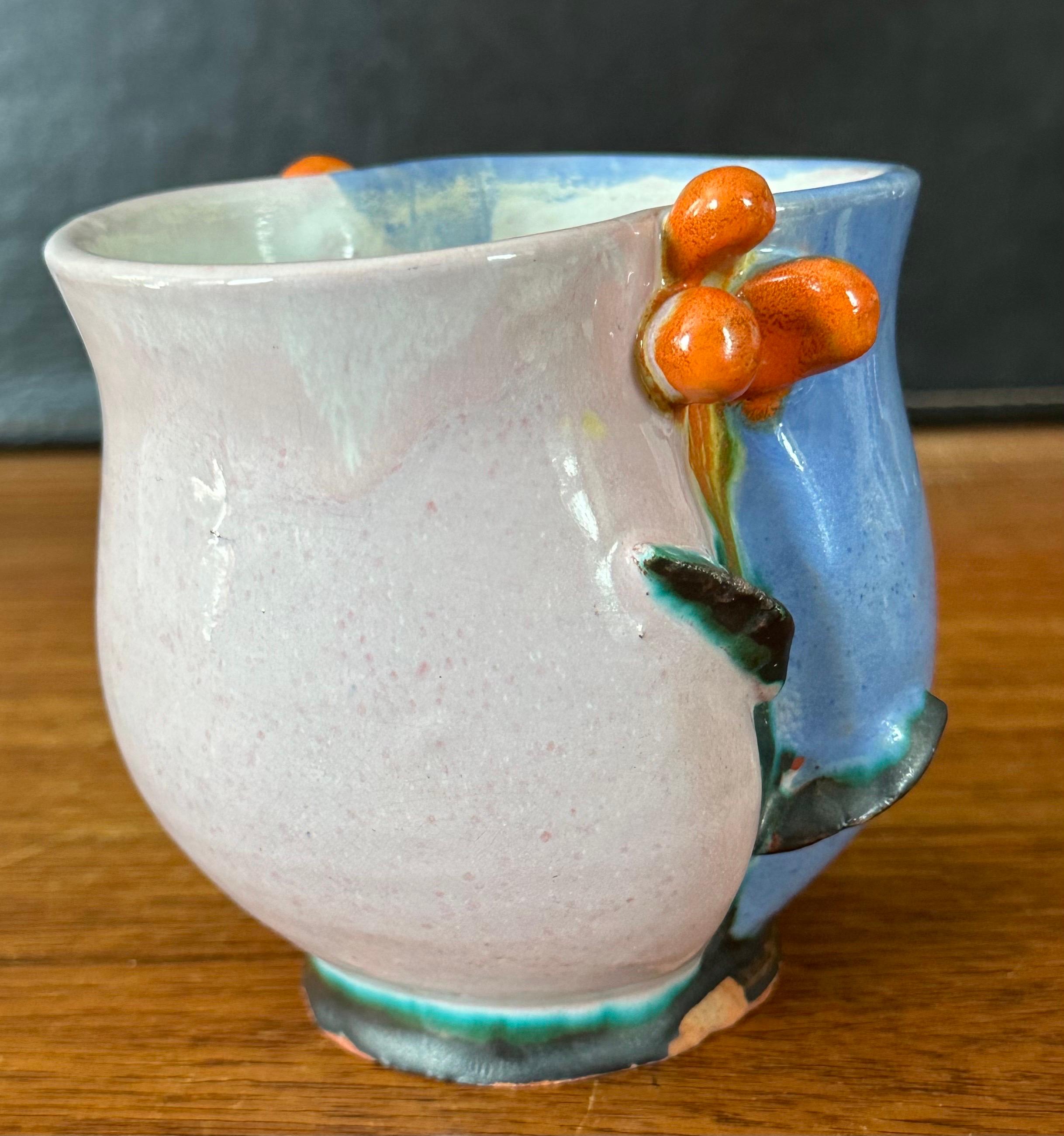 XX secolo Vaso in ceramica d'epoca di Walter Bosse - Raro in vendita