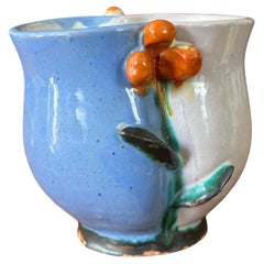 Vintage Ceramic Pottery Vase by Walter Bosse - Rare