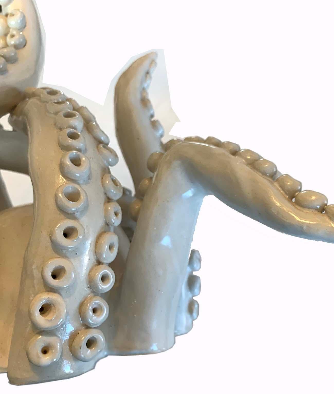 octopus ceramic sculpture