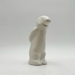 Vintage Ceramic Sculptures 'La Linea' by Osvaldo Cavandoli, Set of  Four, 1960s