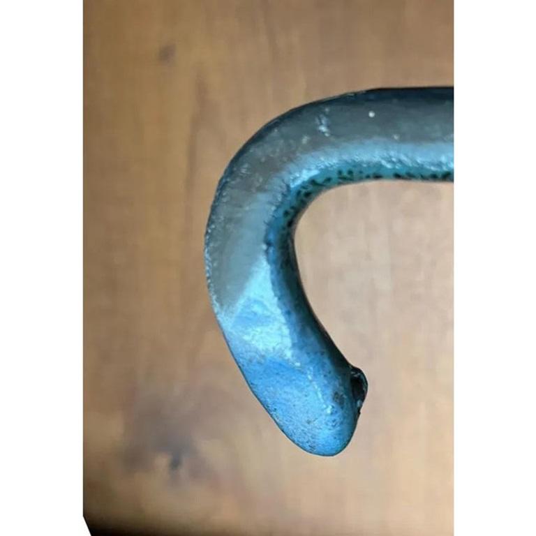 Figurina di serpente in ceramica vintage in vendita 3