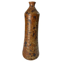 Vintage Keramik-Steinzeug-Vase La Borne, signiert, Frankreich um 1960