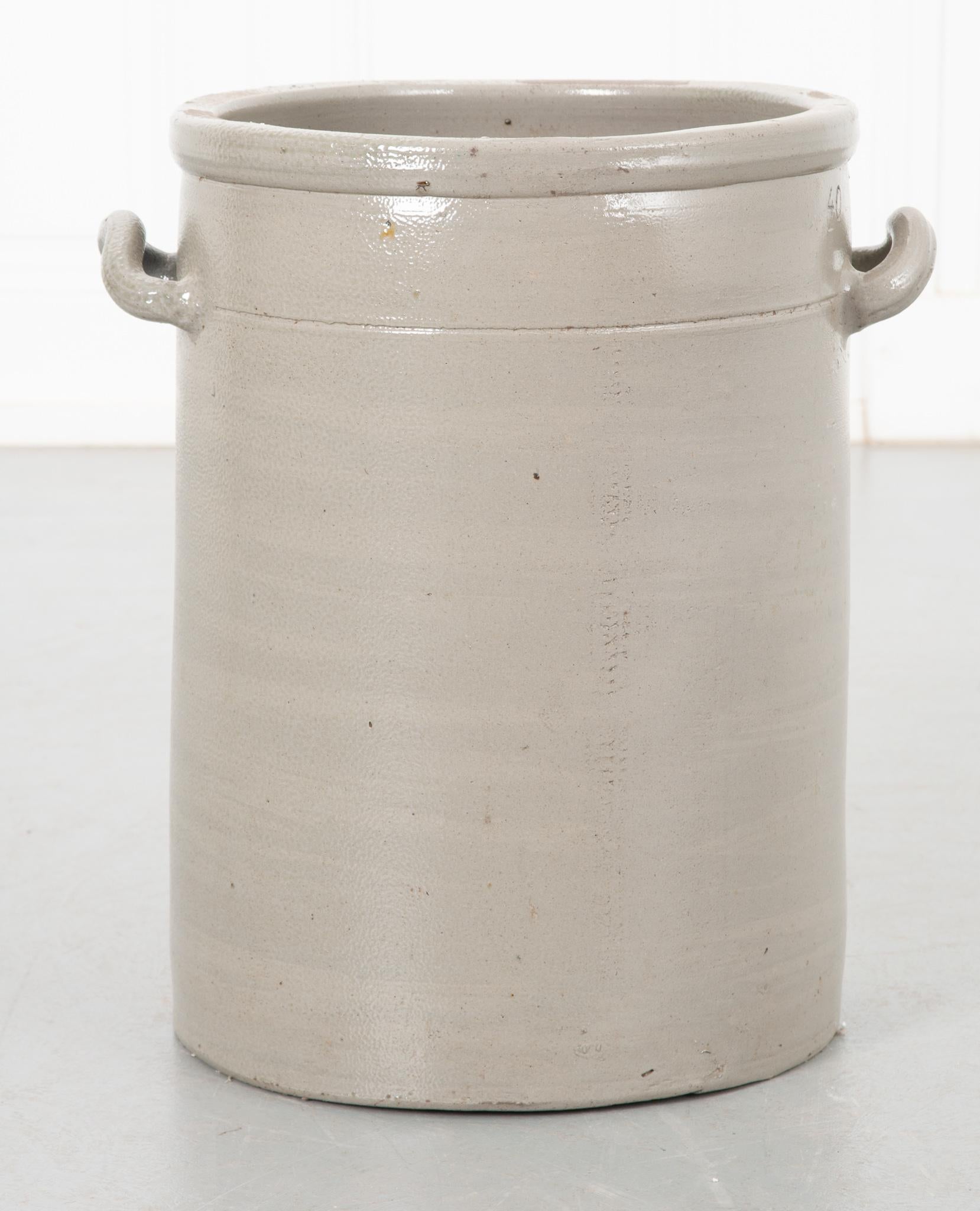 Vintage Ceramic Storage Jar For Sale 2