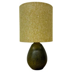 Vintage ceramic table lamp , 1970s German