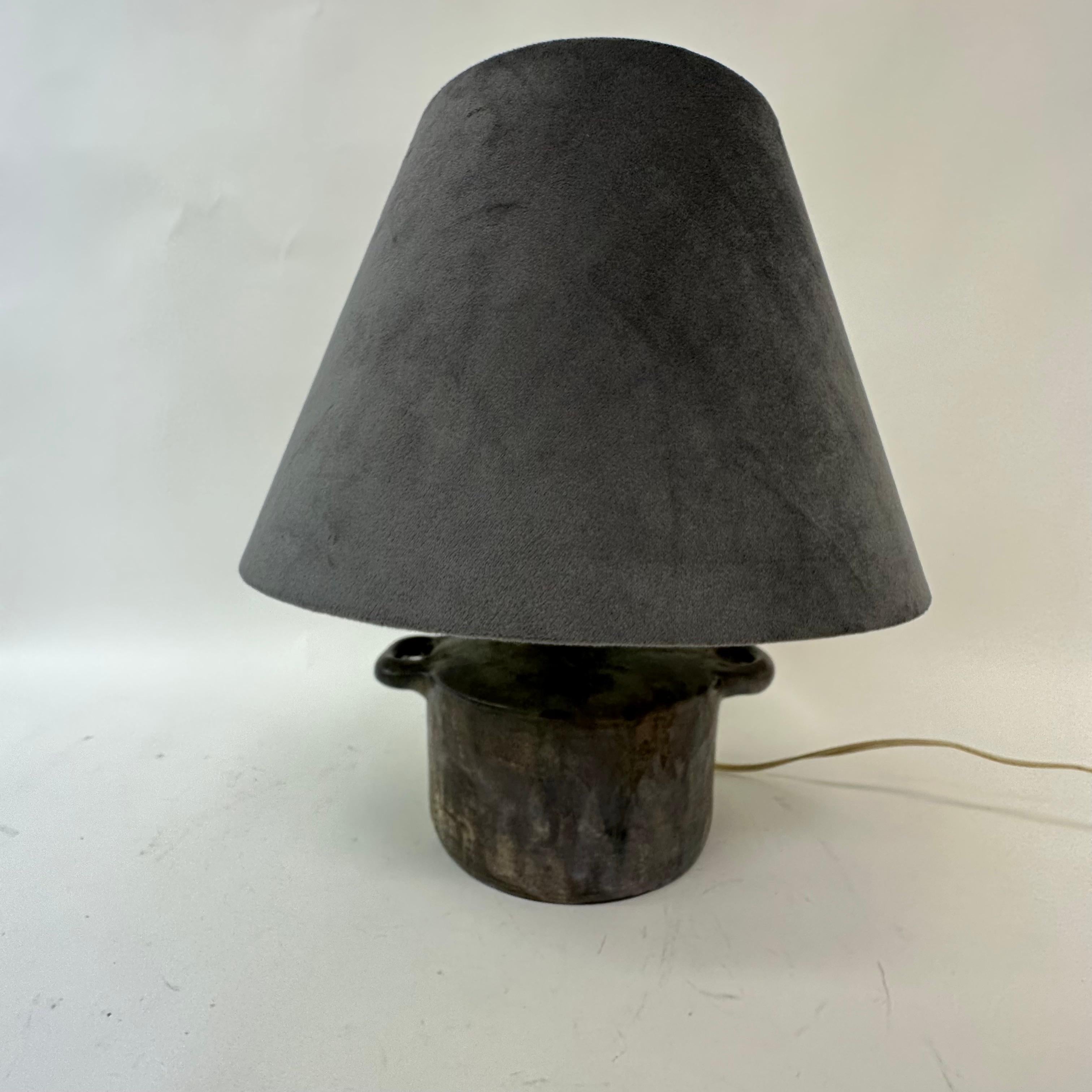 Vintage-Tischlampe aus Keramik mit Moerings, Holland, 1970er Jahre im Angebot 6