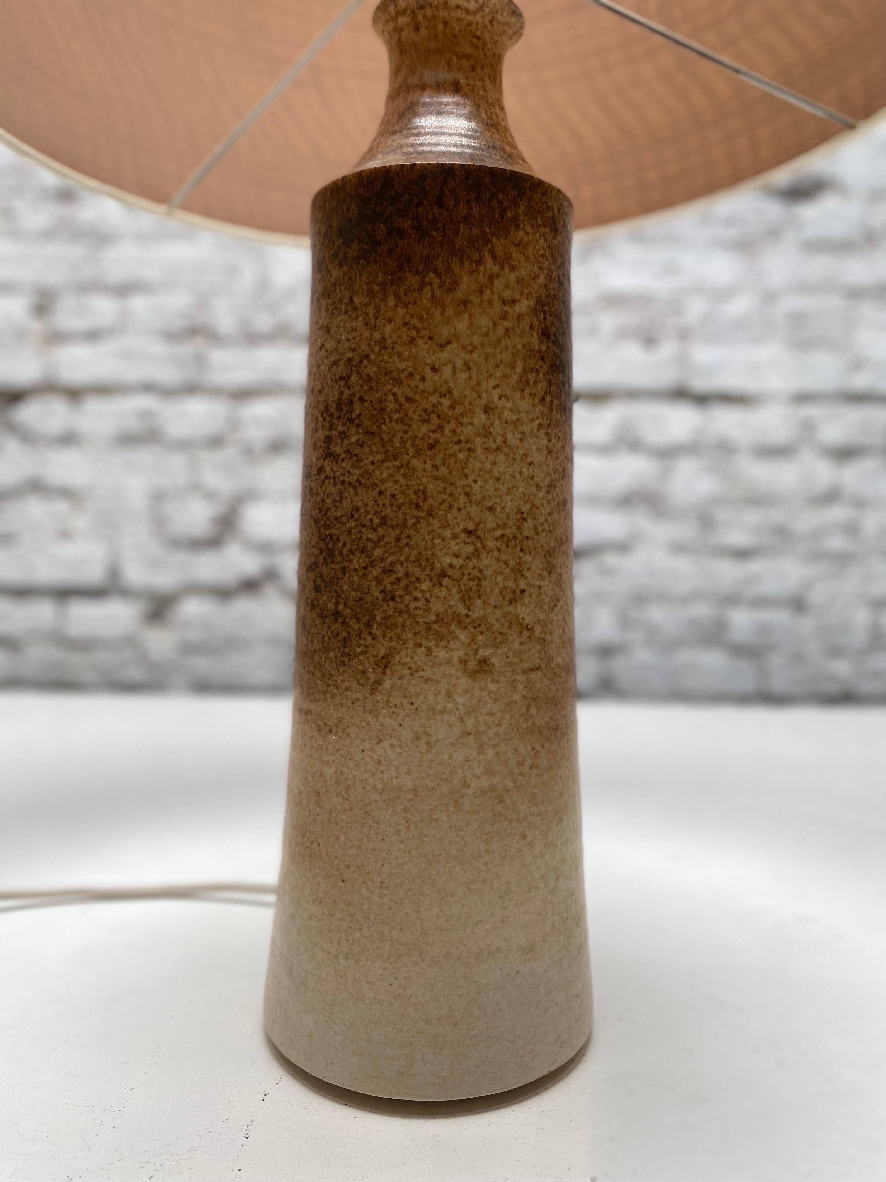 Belgian Vintage Ceramic Table Lamp by Amphora, Belgium, 1960s