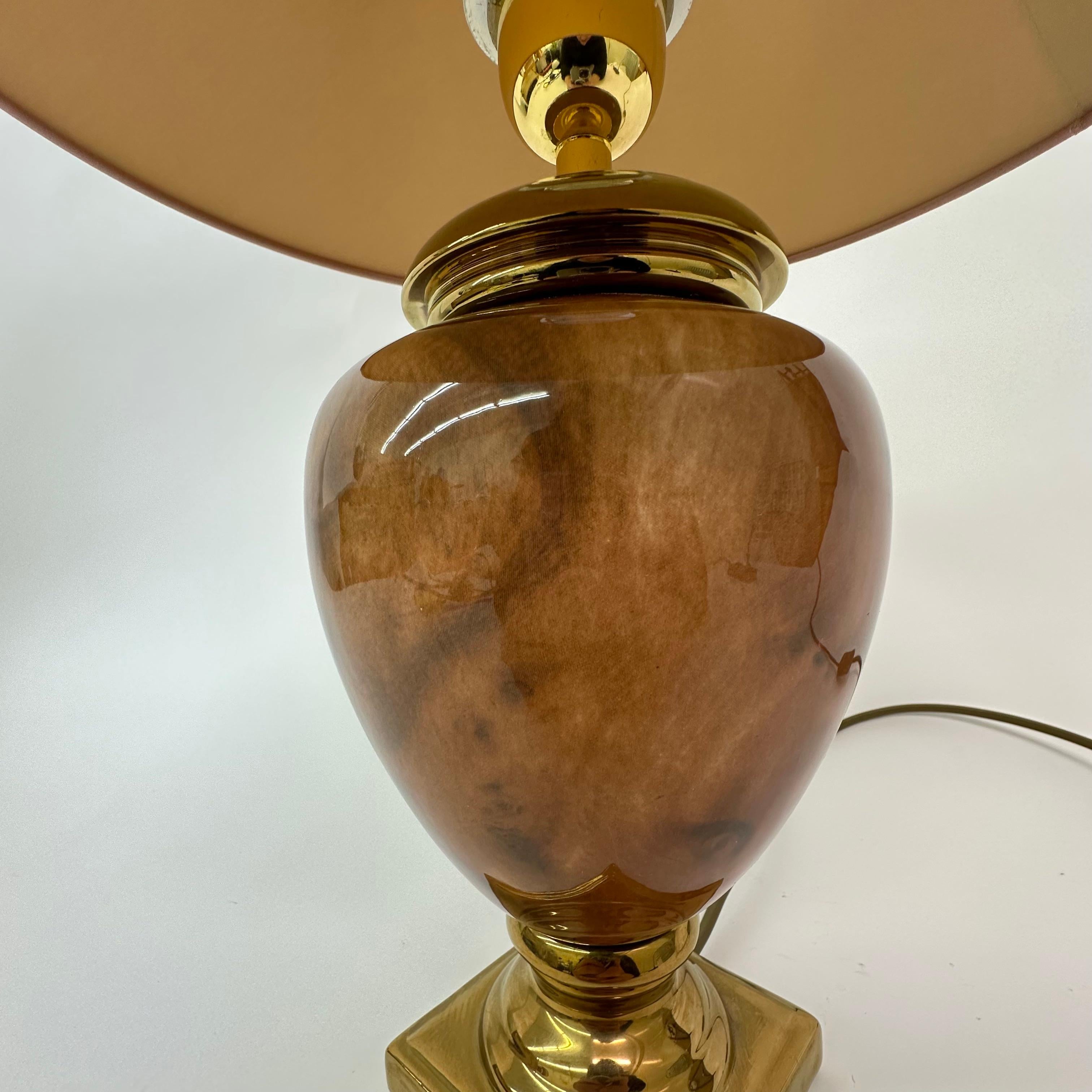 Lampe de table vintage en céramique par Bosa , 1980's , Italie en vente 5