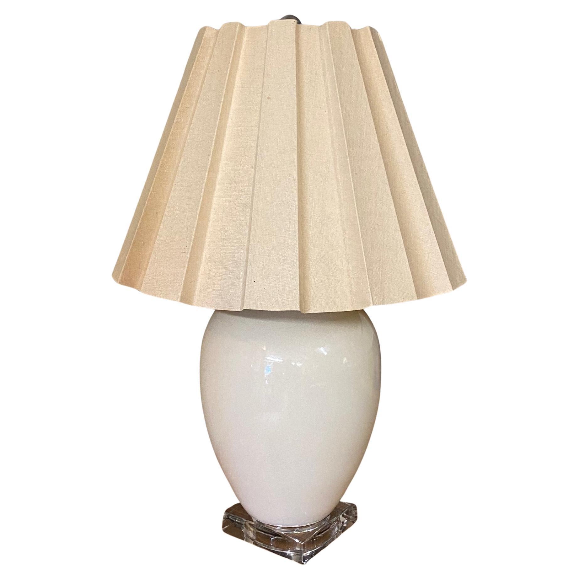 Lampada da tavolo in ceramica vintage di Chapman in vendita