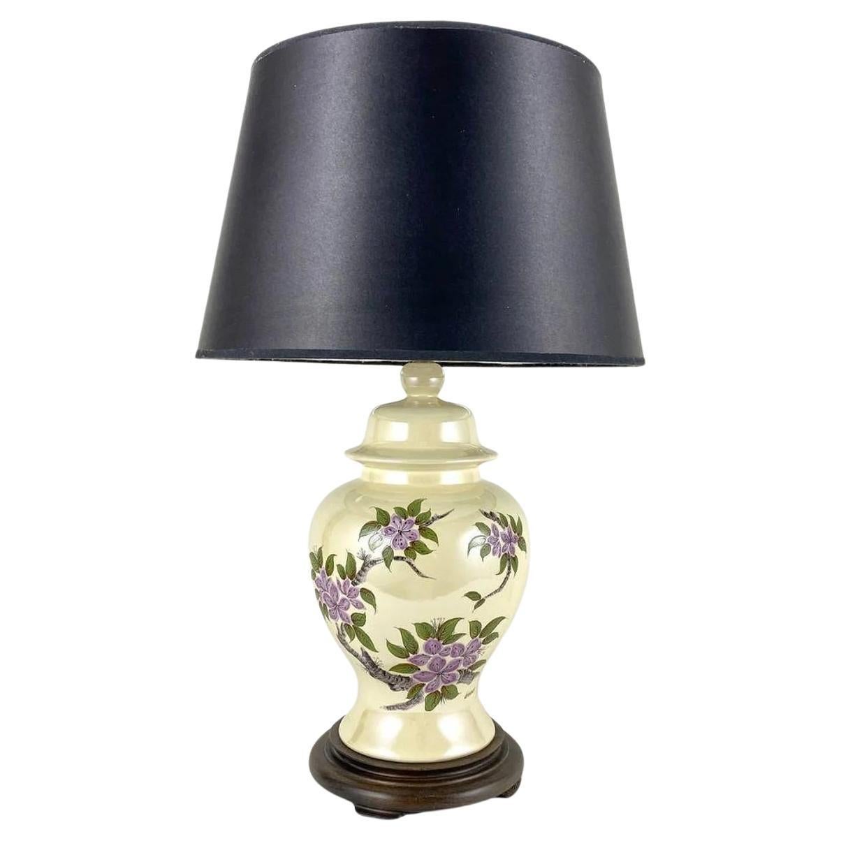 Vintage Ceramic Table Lamp by Louis Drimmer, 1970s For Sale