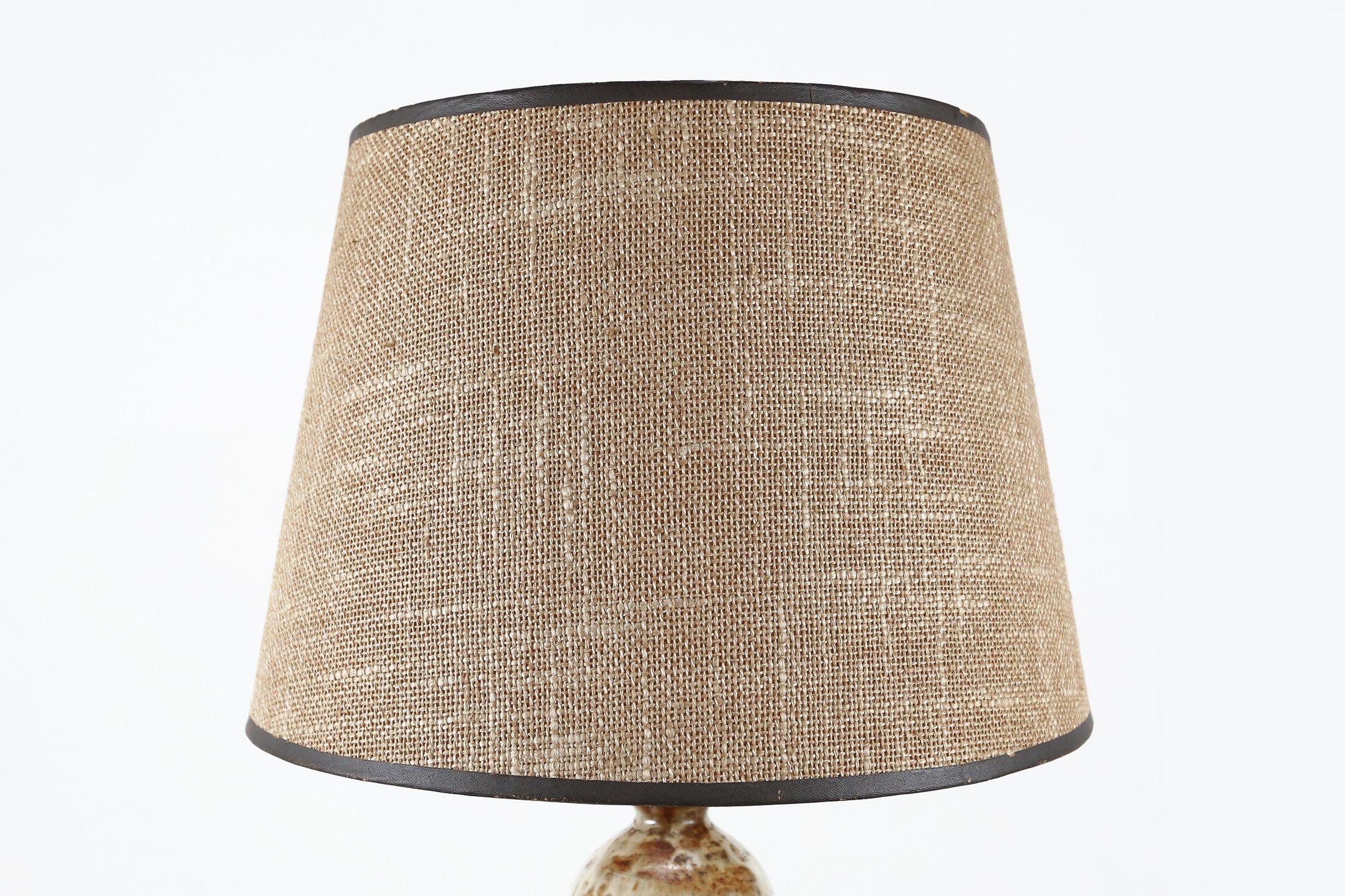 Vintage ceramic Table Lamp by Martini Vermouth, Italy 1950s For Sale 1