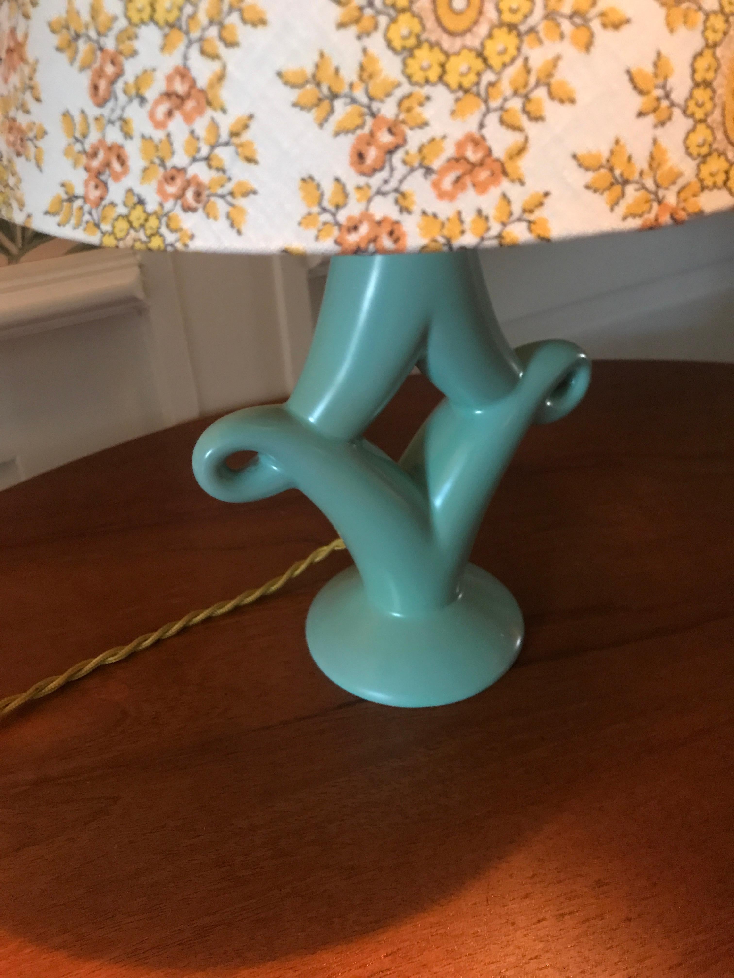 ceramic table lamps vintage