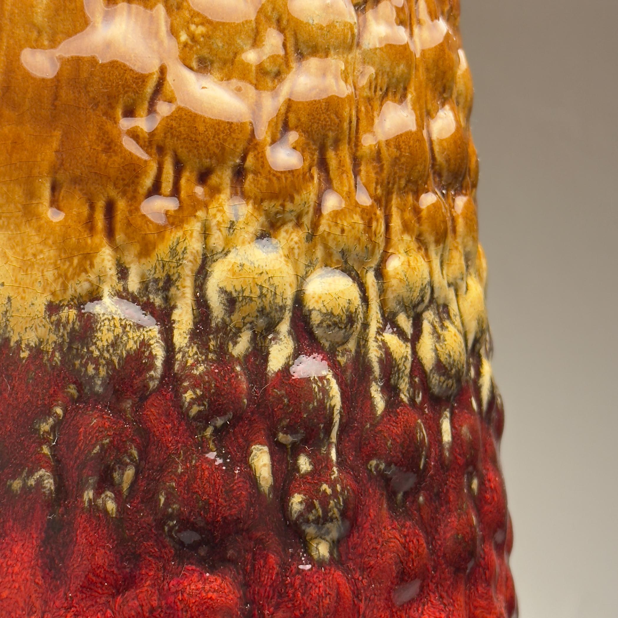 Vintage Ceramic table lamp LAVA by KIL Liboje, Yugoslavia, 1960s For Sale 3