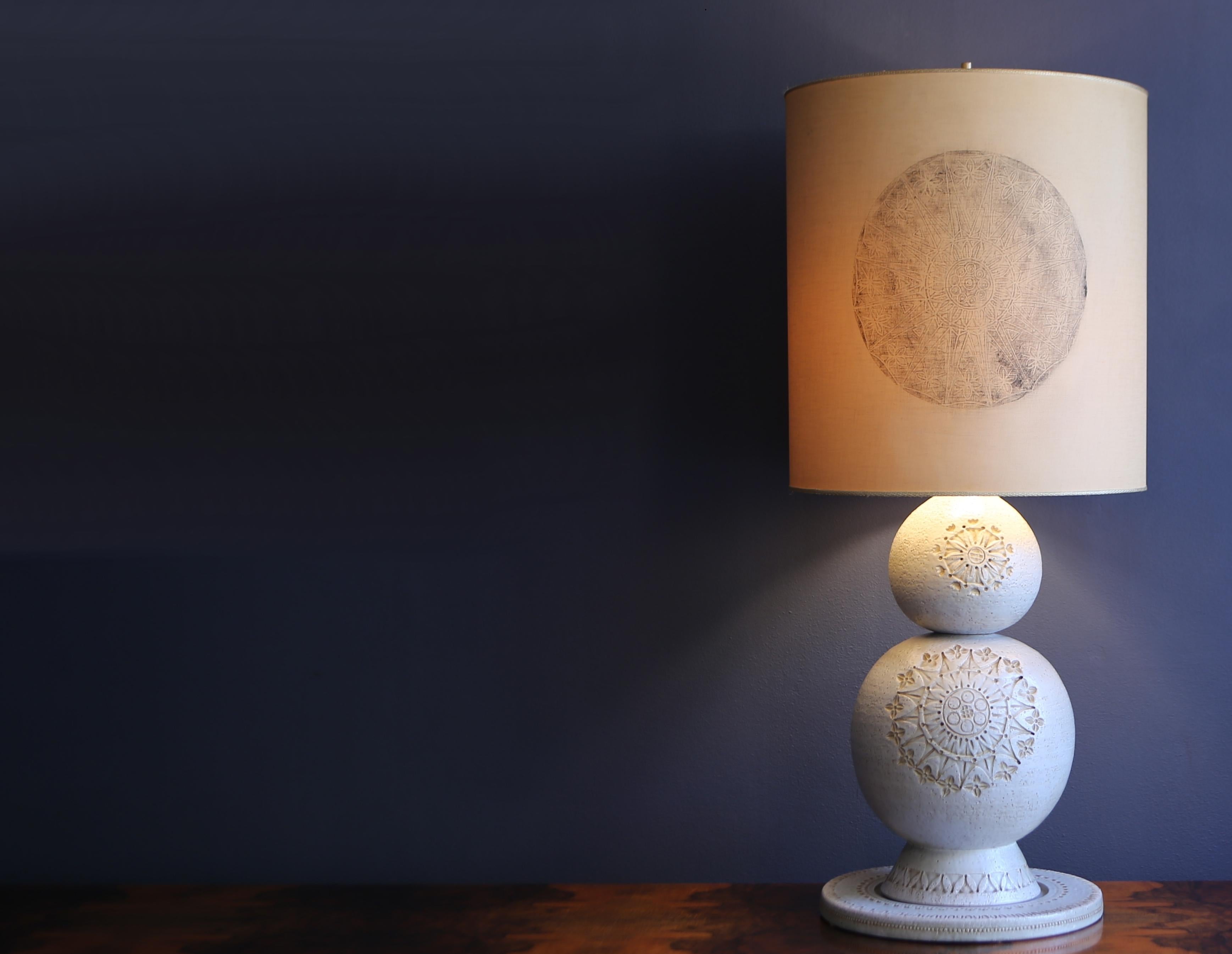 Vintage ceramic table lamp, 