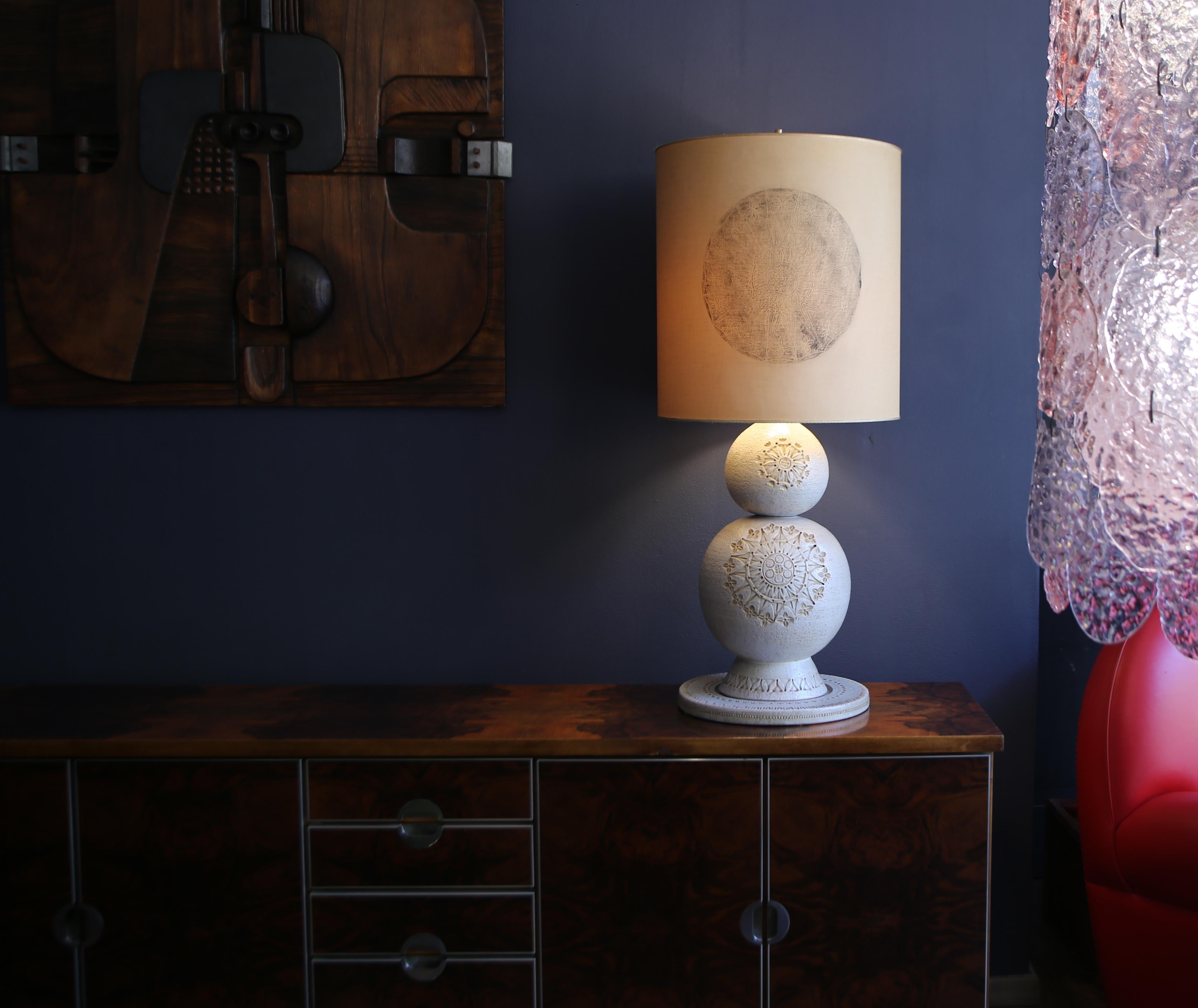 Vintage ceramic table lamp, 