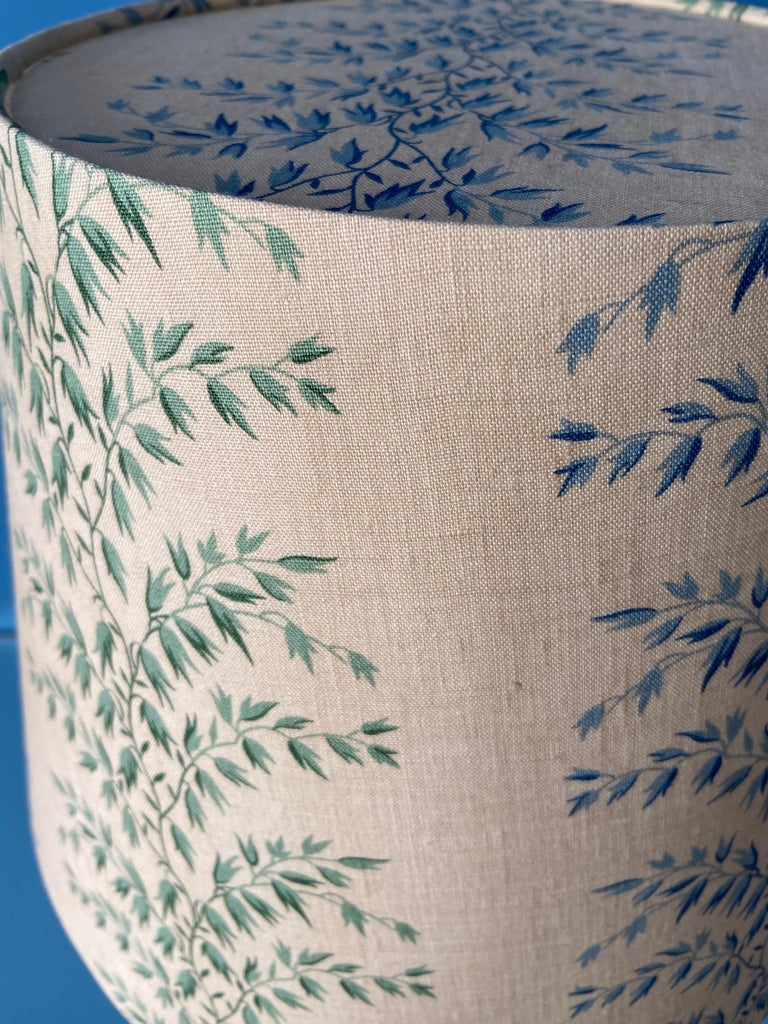 Vintage Ceramic Table Lamp with Customized Shade by the Apartment ...