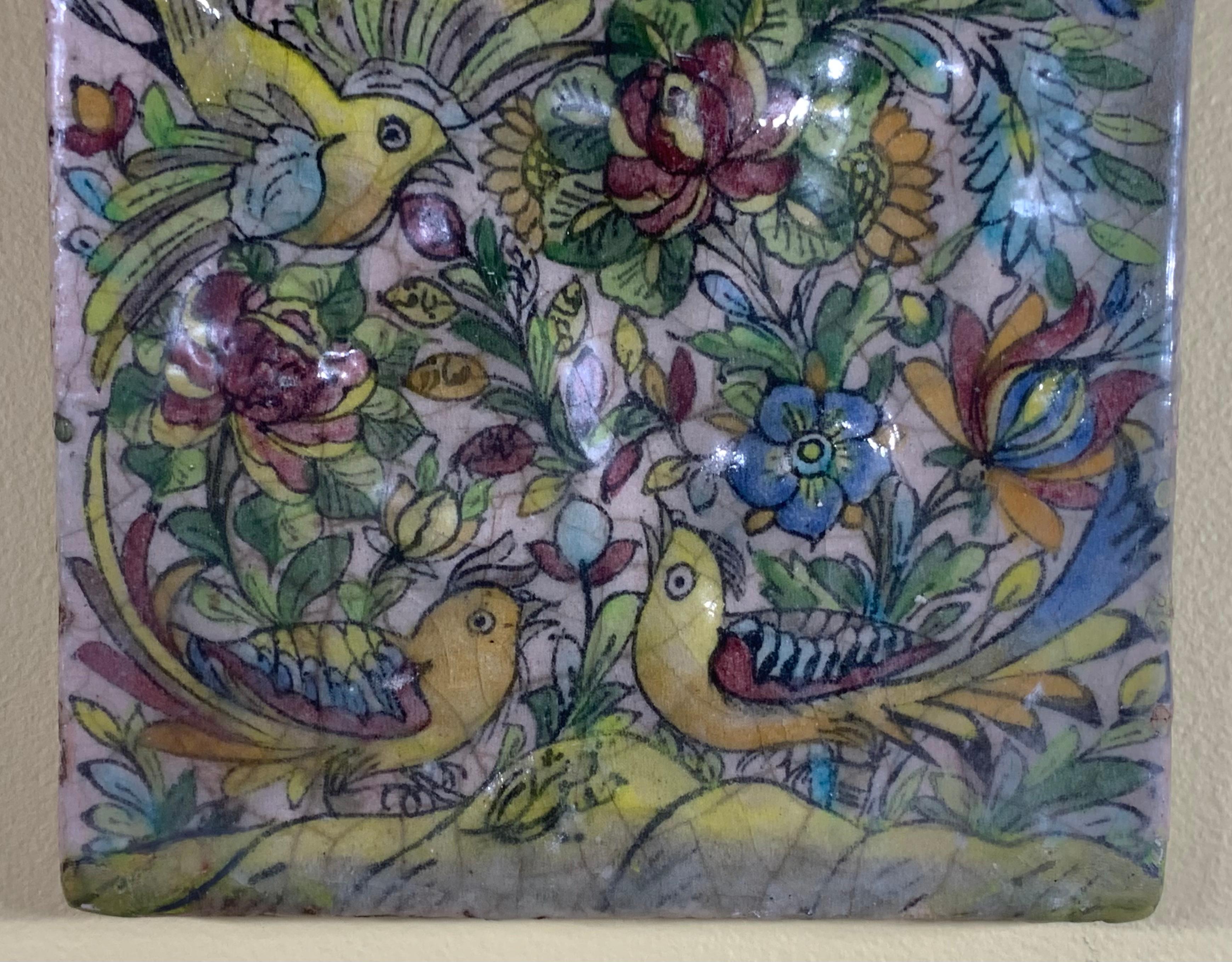 Est asiatique Suspension murale en carreaux de céramique en vente