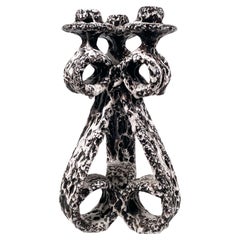 Porte-bougies vintage Marius Guige de Vallauris - 1