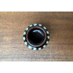 Vaso in ceramica vintage, anni '70