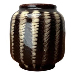 Keramikvase, Vintage, 1970er-Jahre