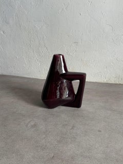 Vintage ceramic vase by Beit Hayotser, 1960s