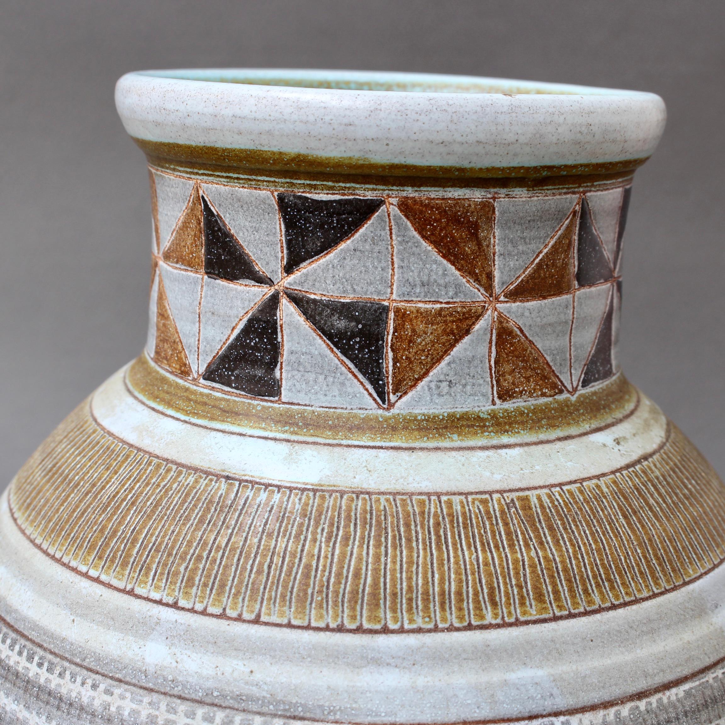 Vintage Ceramic Vase by Dominique Guillot, circa 1960s 8