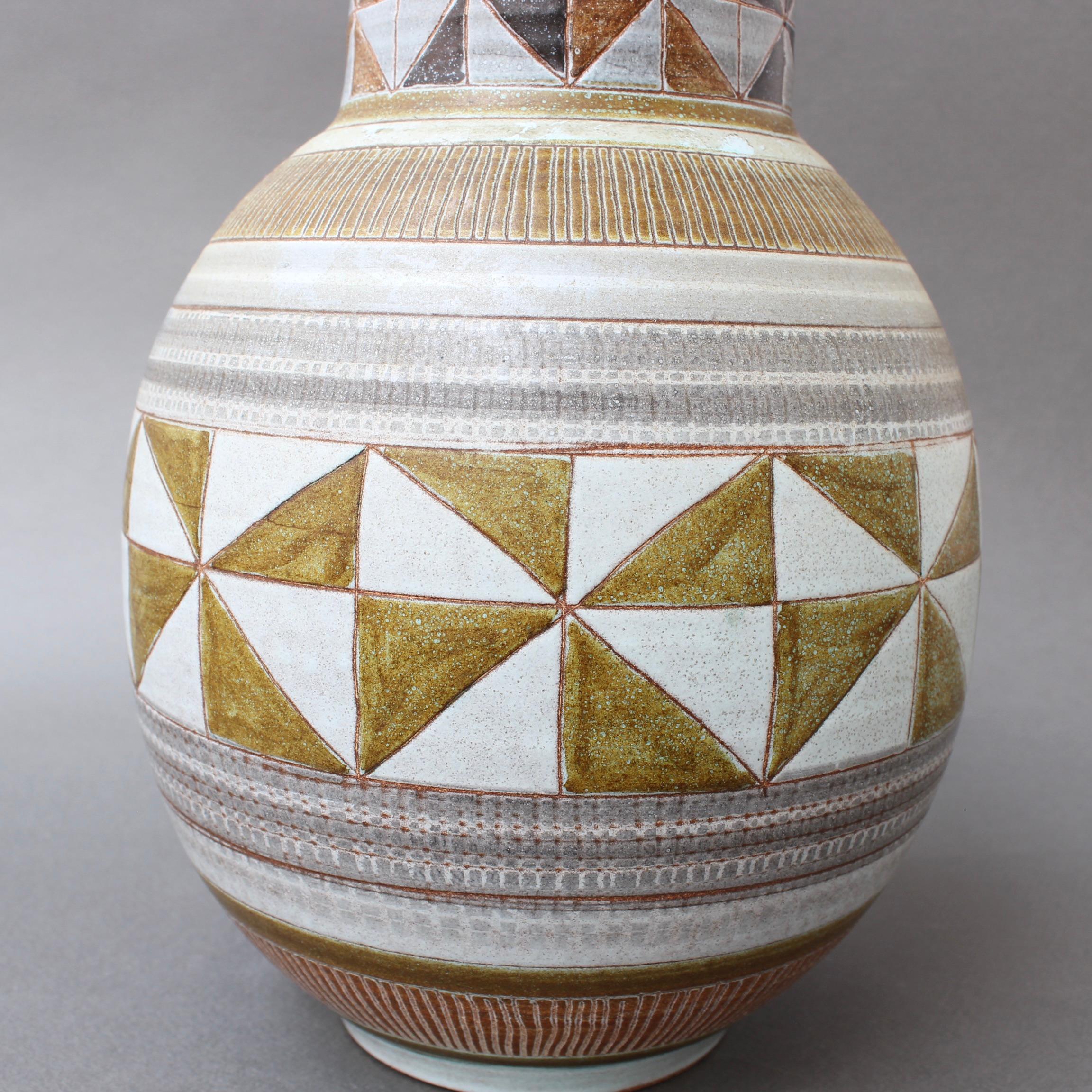 Vintage Ceramic Vase by Dominique Guillot, circa 1960s 1