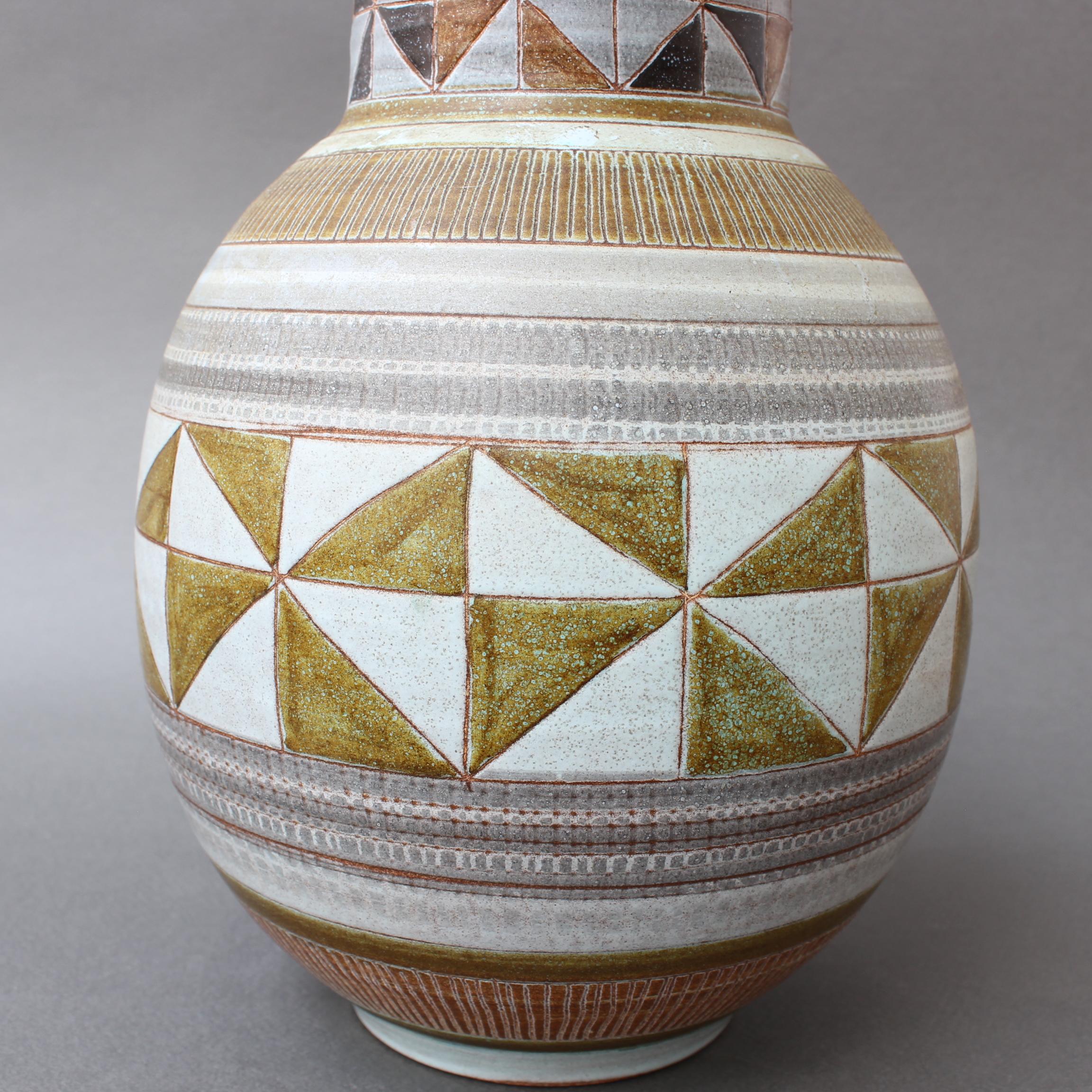 Vintage Ceramic Vase by Dominique Guillot, circa 1960s 2