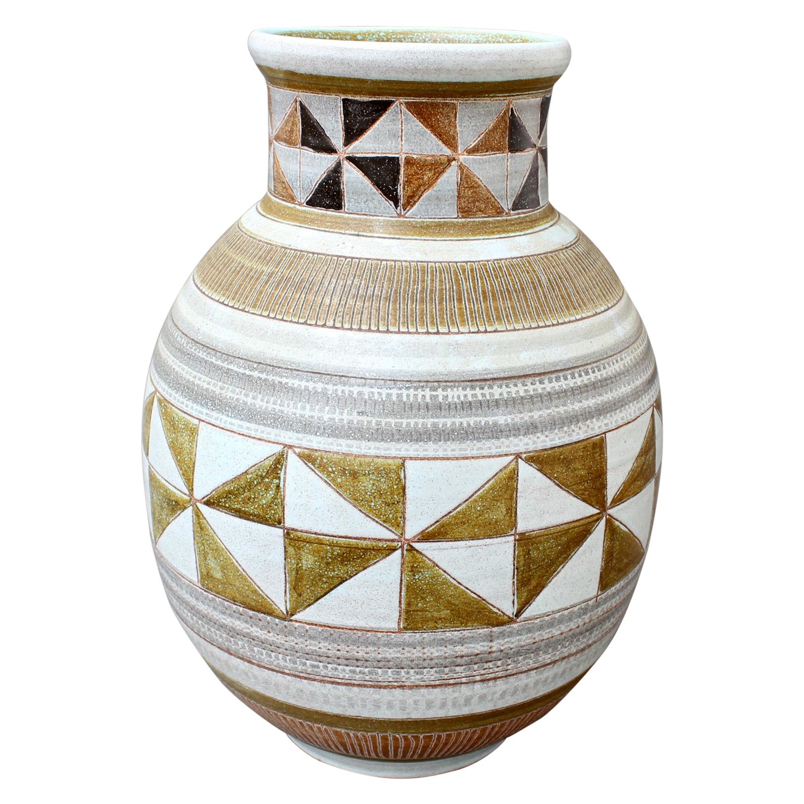 Vintage Ceramic Vase by Dominique Guillot, circa 1960s