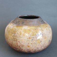Vintage Ceramic Vase by Gisèle Buthod-Garçon (circa 1980s-90s)