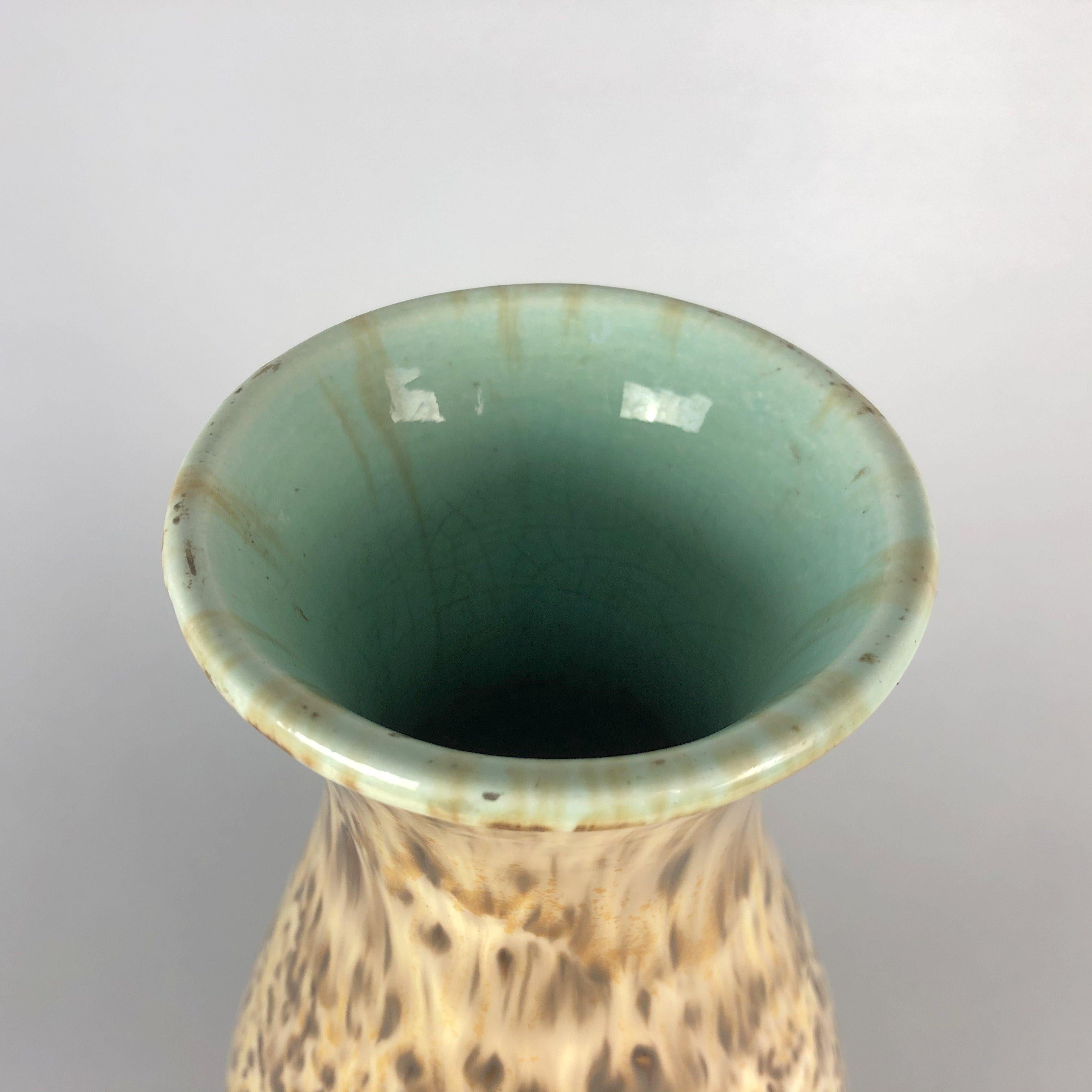 Mid-Century Modern Vintage Ceramic Vase by Horni Briza, Czechoslovakia, 1980s For Sale