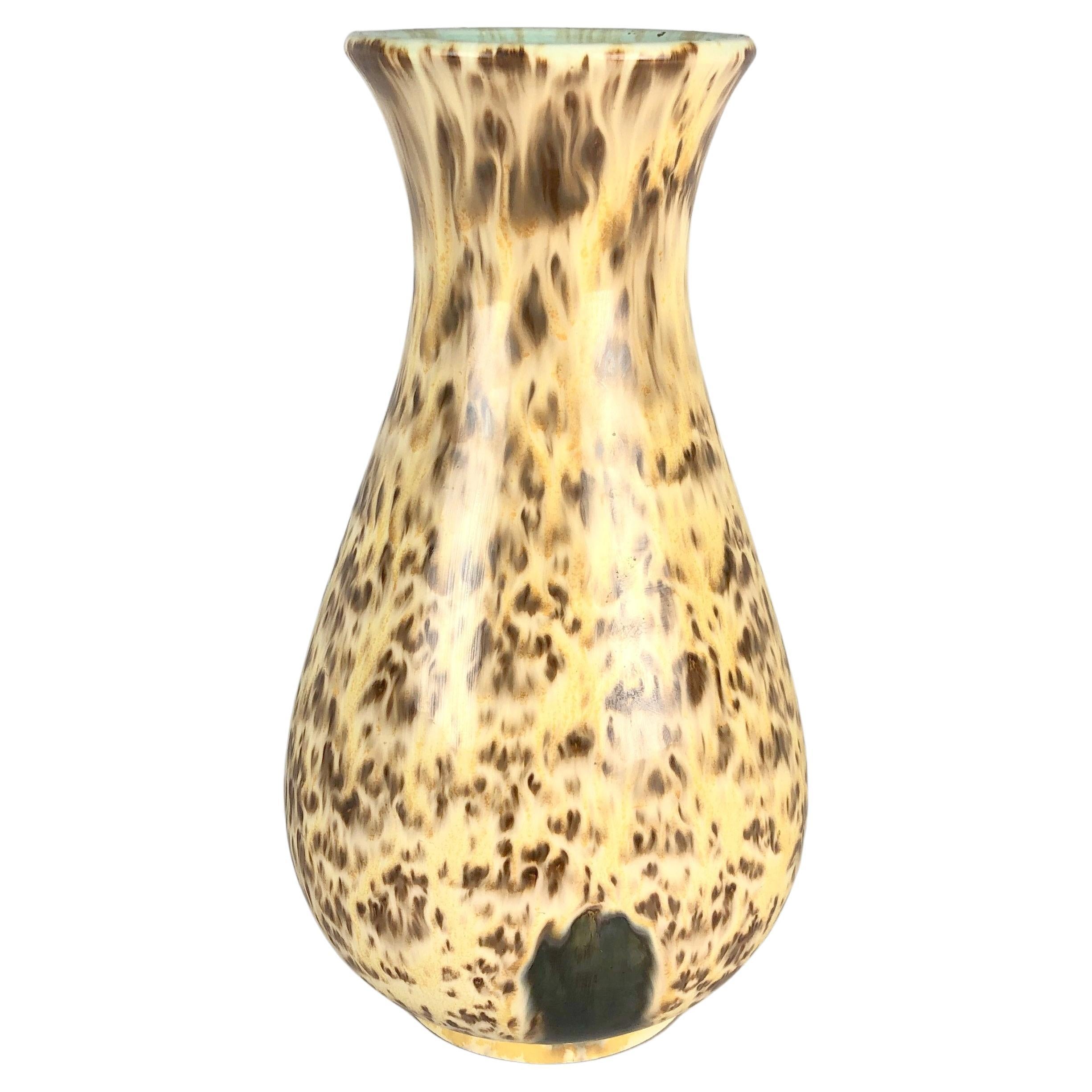 Vintage Ceramic Vase by Horni Briza, Czechoslovakia, 1980s For Sale