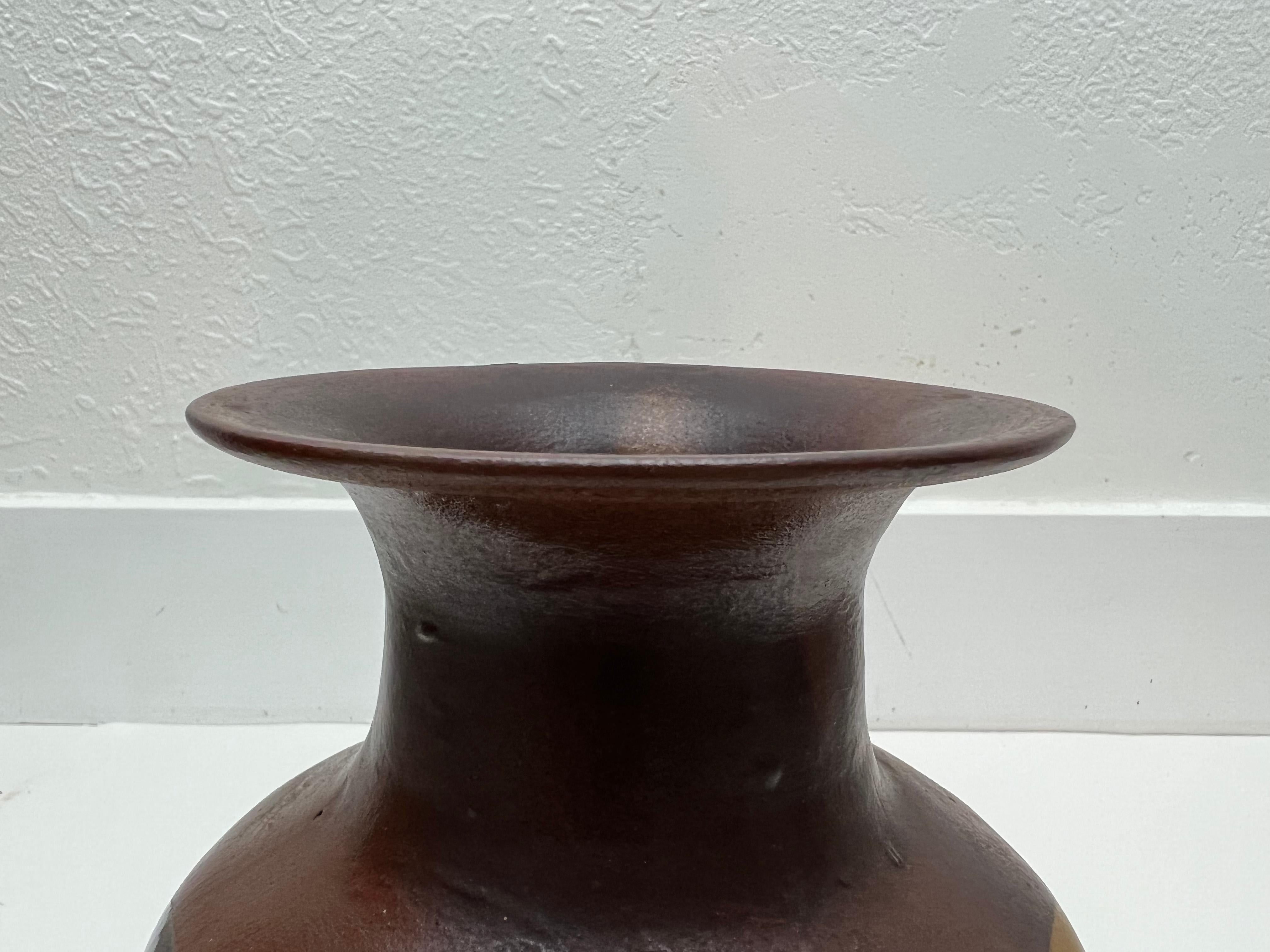 Clay Vintage Ceramic Vase by Pottery Craft