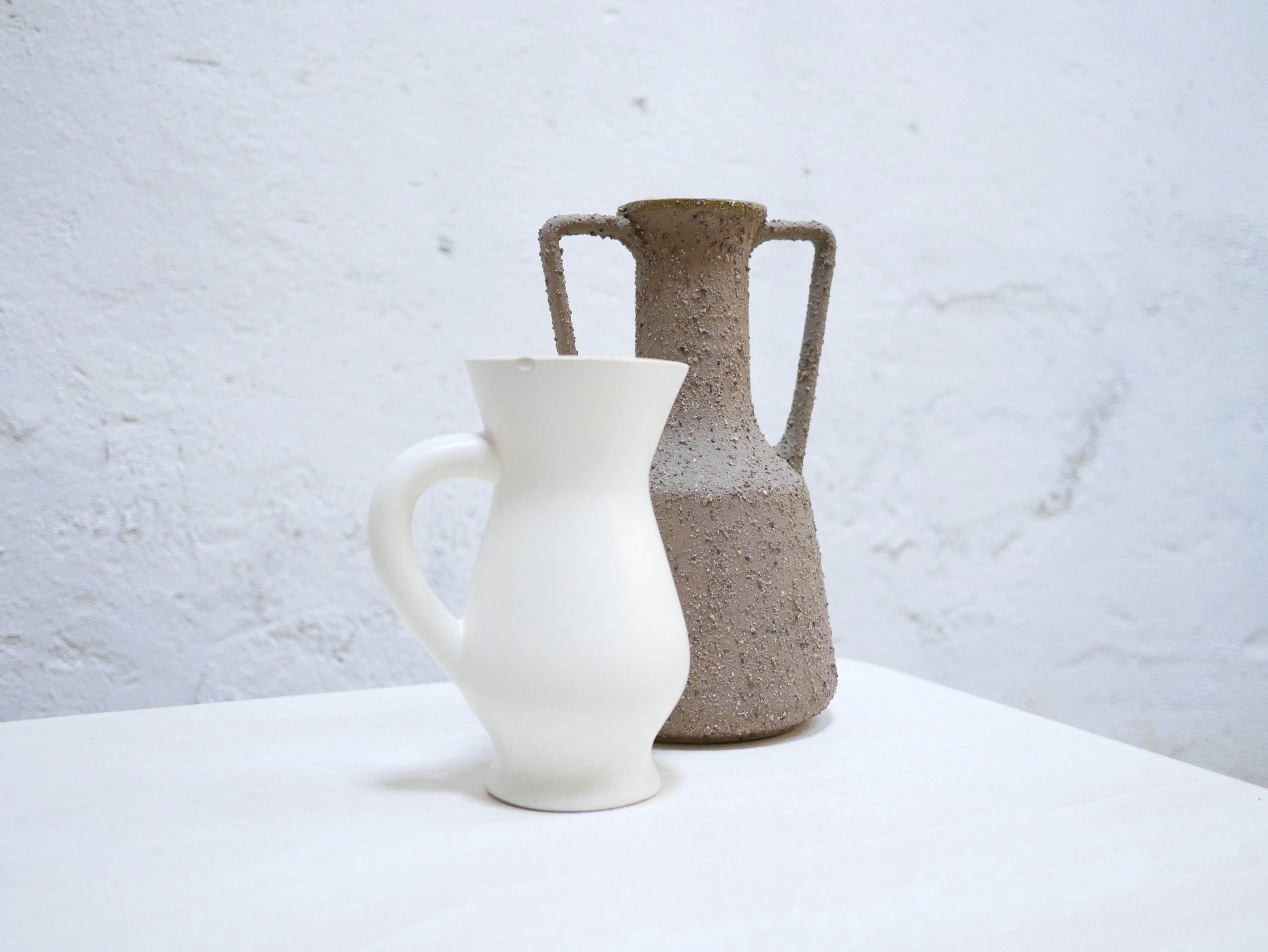 Vintage ceramic vase by the Salins factory, France For Sale 6