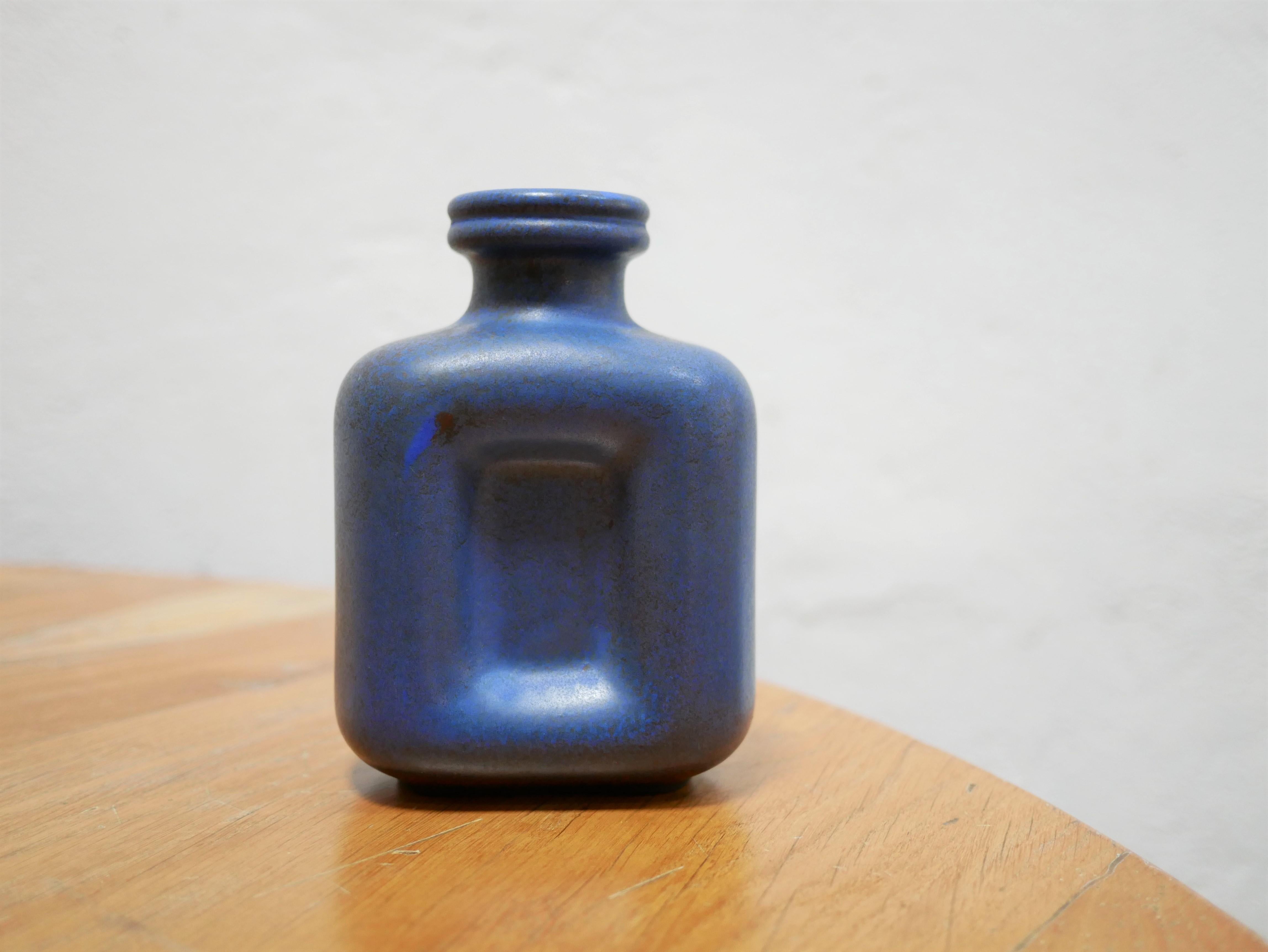 German Vintage Ceramic Vase by the Steuler Factory