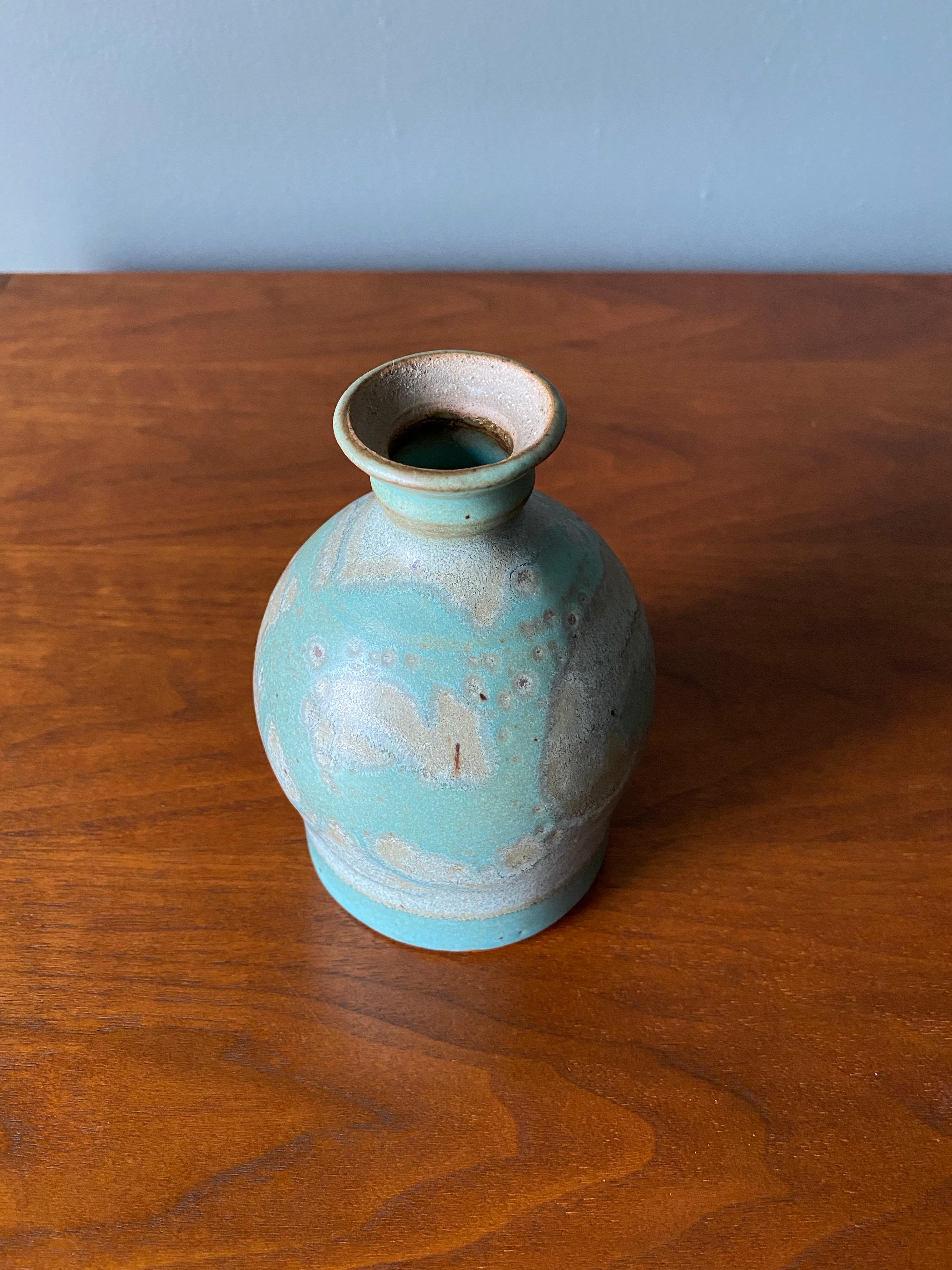 Mid-Century Modern Vintage Ceramic Vase, Circa 1960s