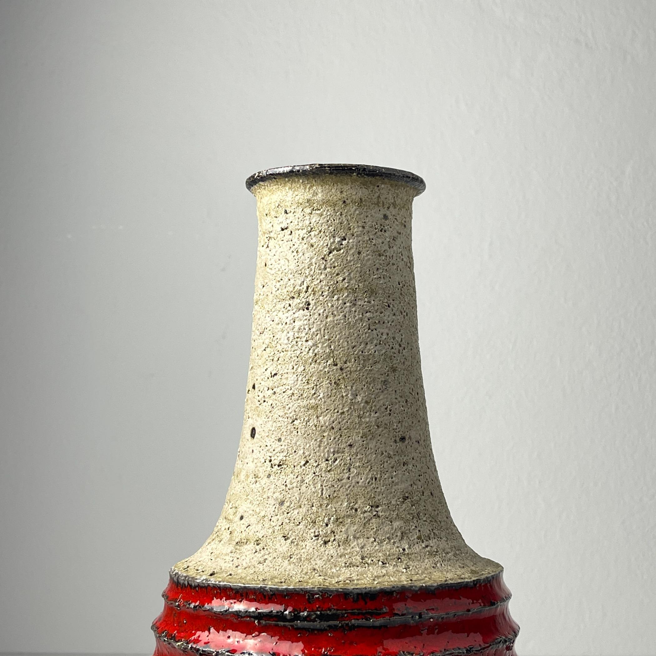 Vaso in ceramica vintage, Italia anni '70 in vendita 4