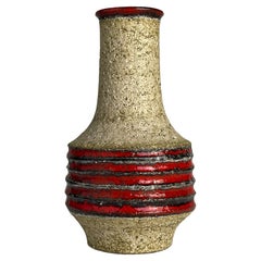 Vintage ceramic vase, Italy 1970s