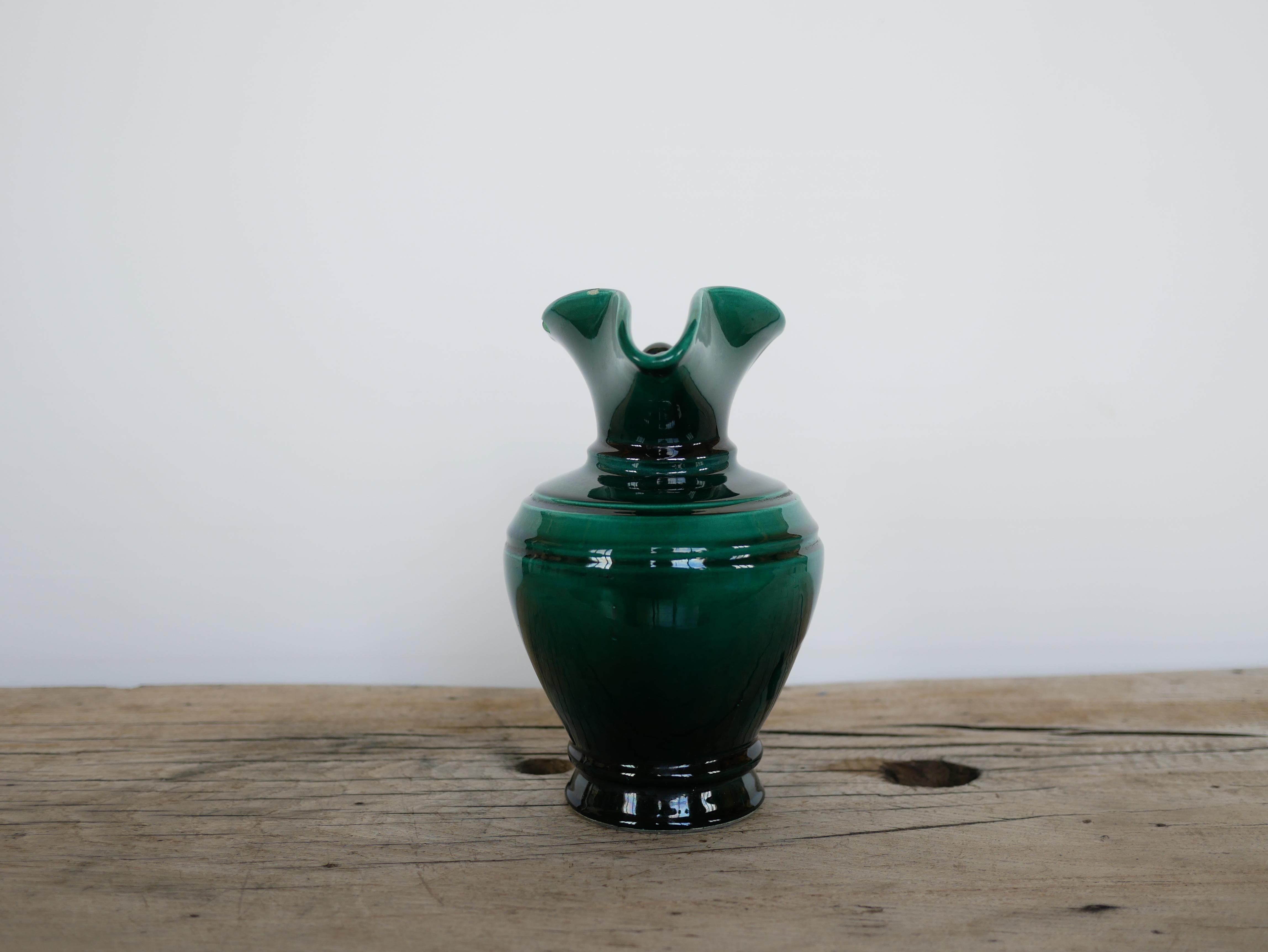 Vaso brocca in ceramica vintage di Marius Giuge, Vallauris, Francia in vendita 6