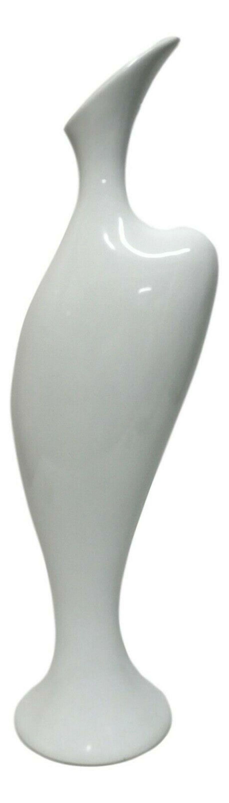 Late 20th Century Vintage Ceramic Vase with a Slender and Harmonious Shape, 1970s For Sale