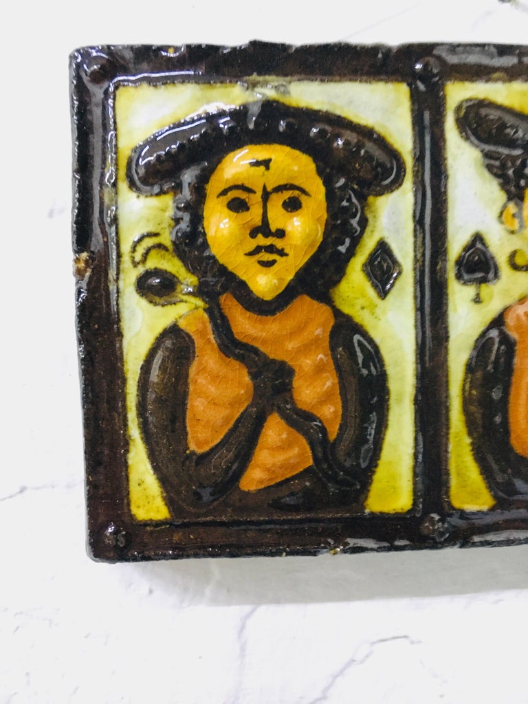 Vintage Ceramic Wall Decor, Éva Balássy, 1960s For Sale at 1stDibs