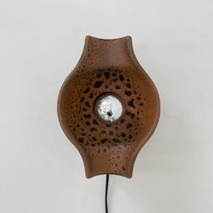 Vintage ceramic wall lamp by Cari Zalloni , 1970s