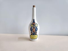Roger Capron - Vintage Ceramic Whisky Flask