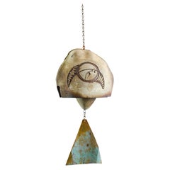 Vintage Ceramic Windbell by Paolo Soleri, ca. 1980