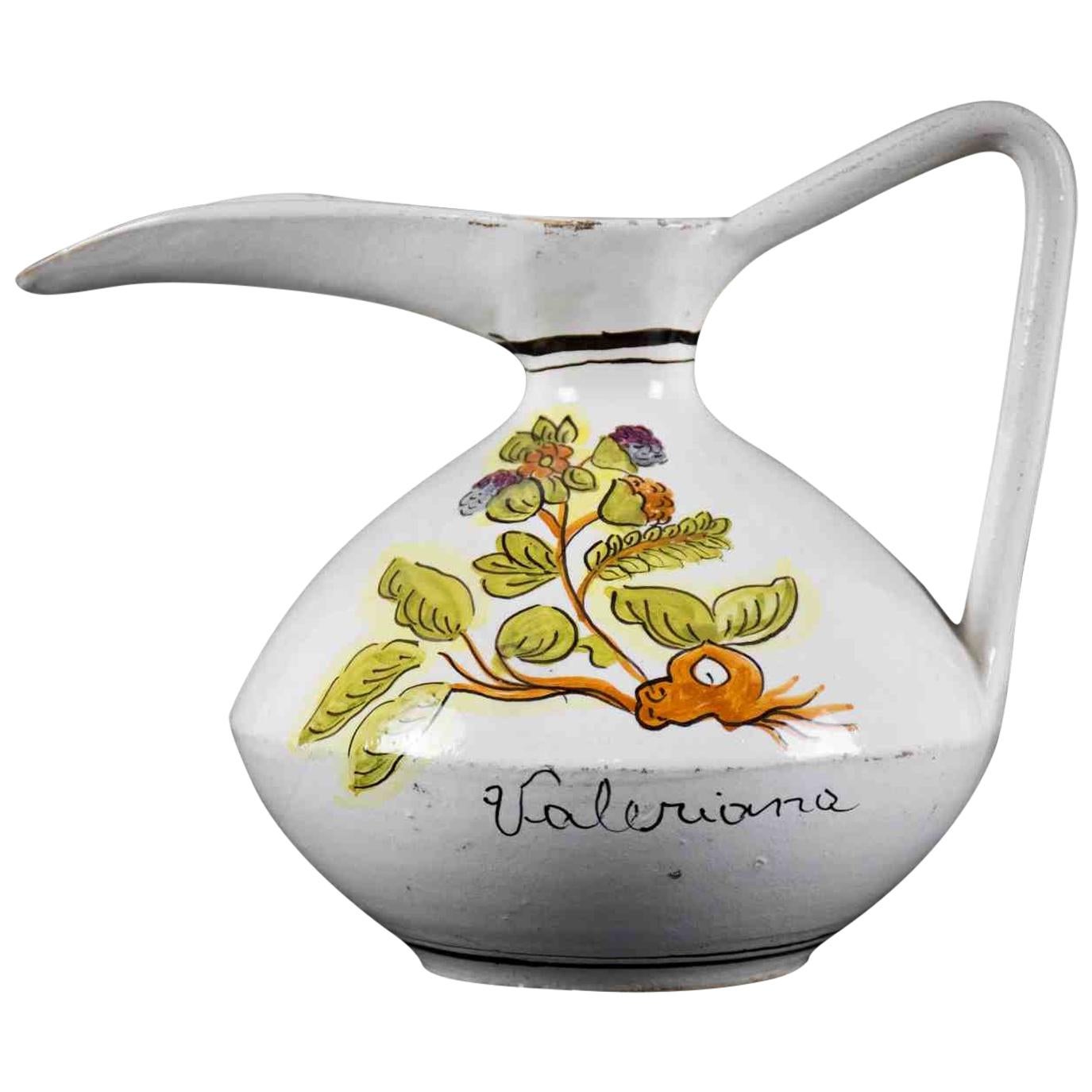 Vintage Ceramics Pitcher, Italy, 1970s For Sale