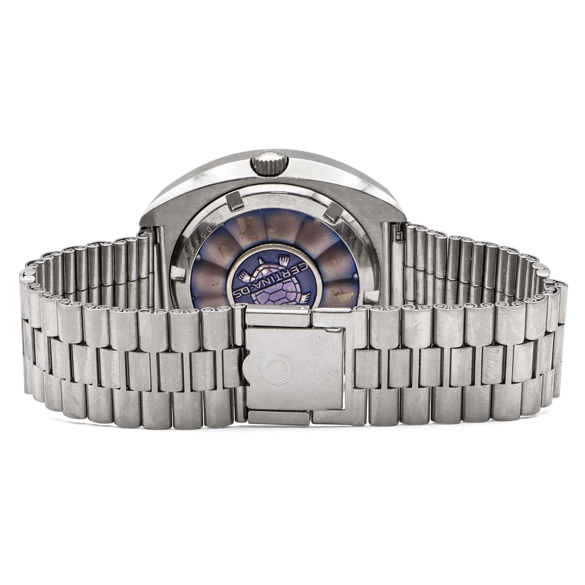 Vintage Certina DS 288 Stainless Steel Men's Automatic Date Watch 1