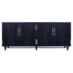 Credenza Vintage Cerused de Michael Taylor para Baker