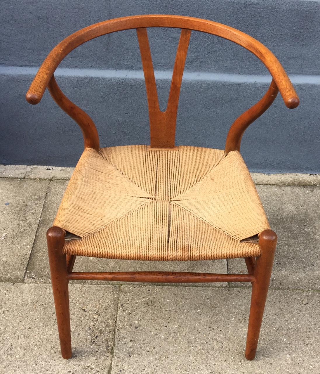 Mid-20th Century Vintage CH24 Oak Side Chair by Hans J. Wegner for Carl Hansen & Søn, 1960s