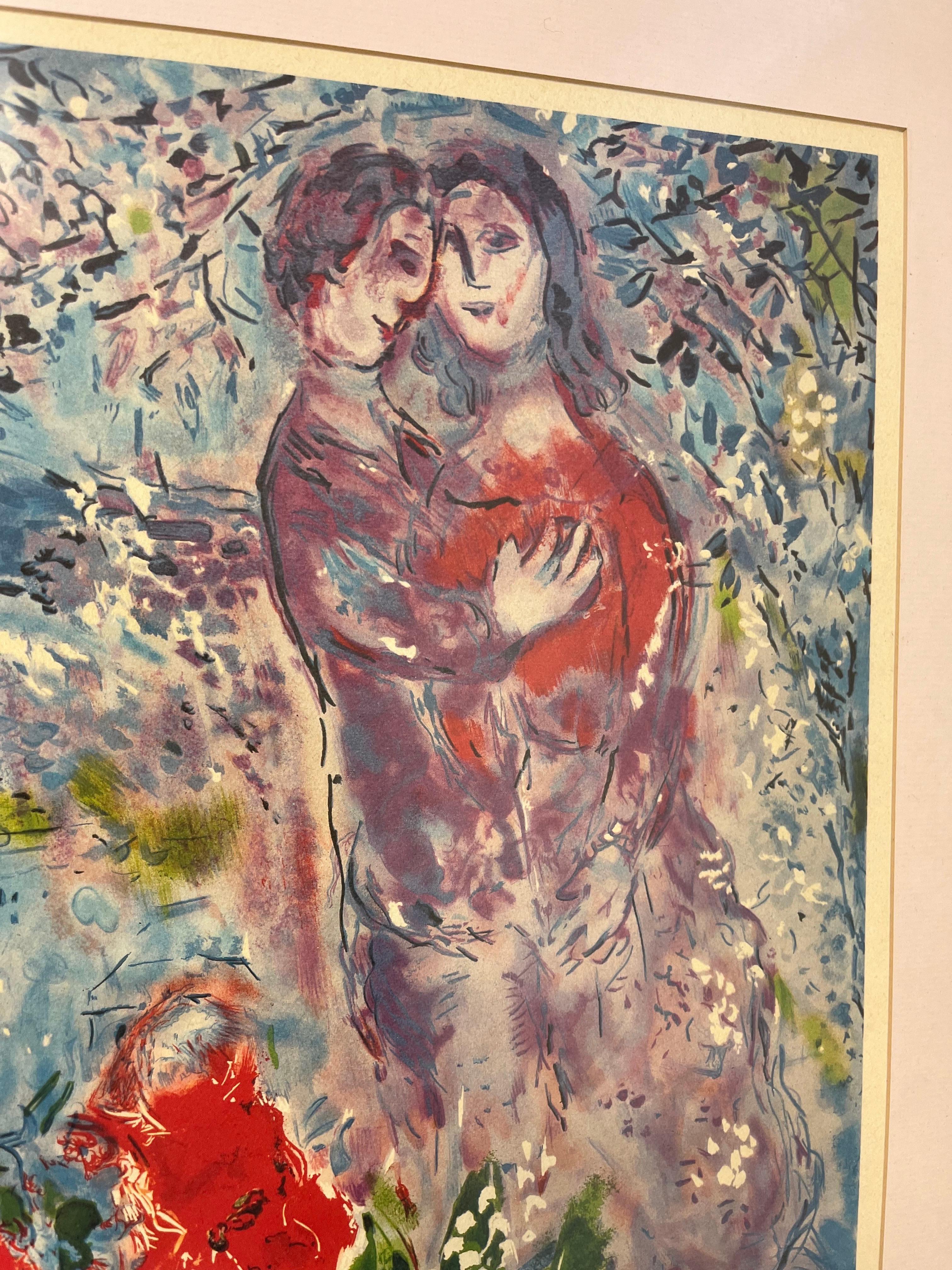 Papier Impression chagall vintage
