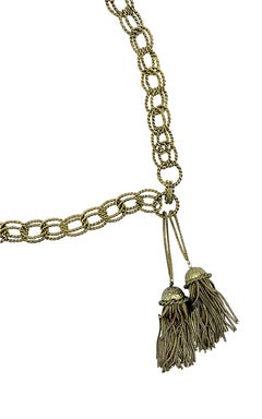 Vintage Chain Belt Roger Scemama for Yves Saint Laurent 1968