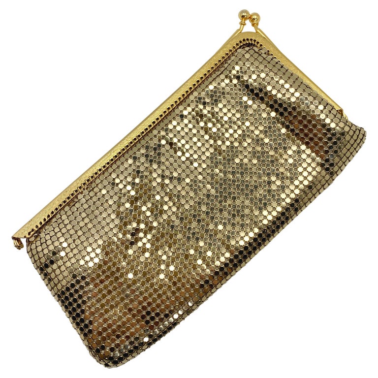 Vintage Chainmail Evening Purse 1960s For Sale